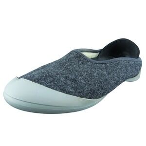 mahabis Classic Women Slipper Shoes Gray Textile Slip‎ On Size 37 Medium